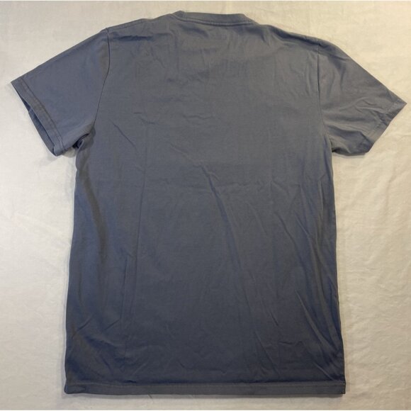Blue Medium Hollister California Logo Short Sleeve Moisture Wicking T-Shirt - Picture 6 of 6